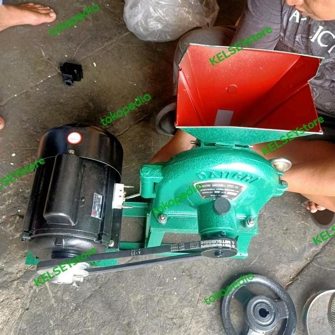 ~~~~~] Mesin Selep Tepung Gilingan Diskmill FFC15 / Dinamo Listrik 1HP FFC 15