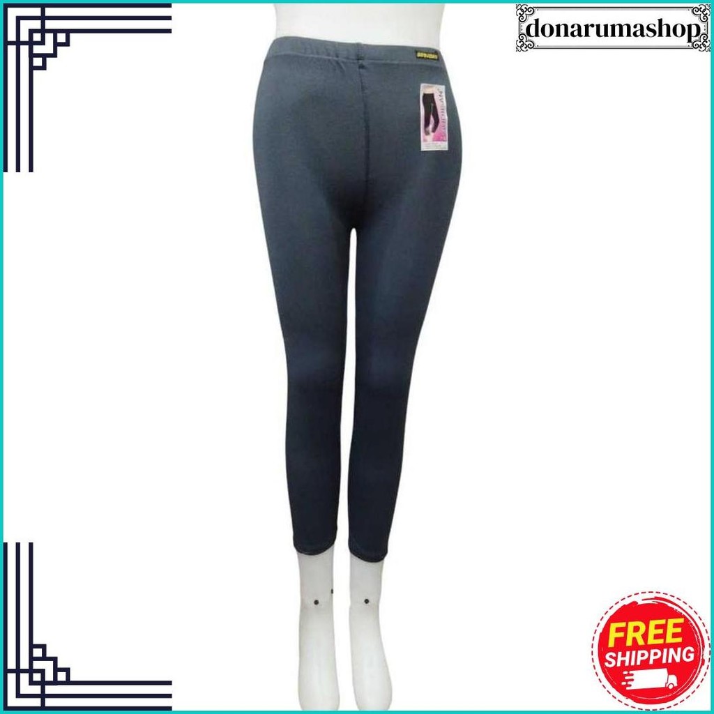 Celana Leging Dewasa 7/8 Merek Guojisan Bahan Katun Spandek Impor Uk Std - Jumbo Termurah Banget