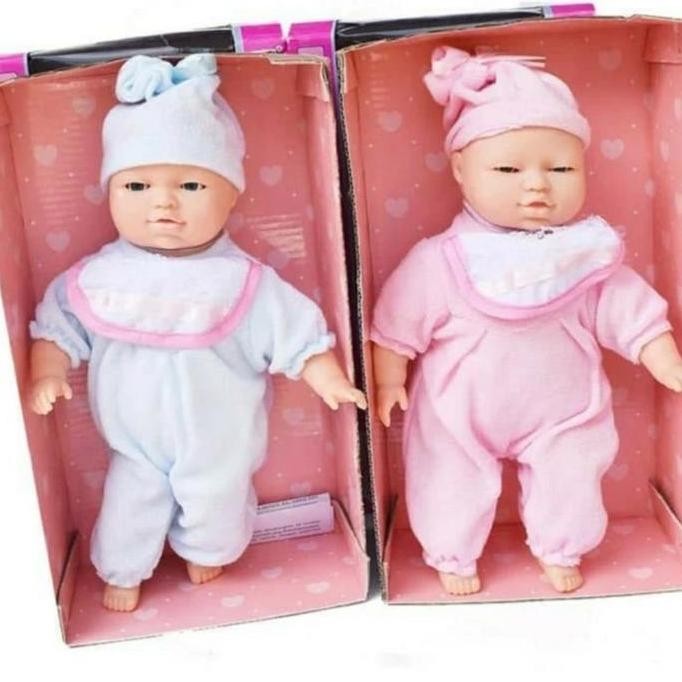 PROMO DISKON - mainan boneka bibi ekspresi bibi gigles bahan karet boneka bayi