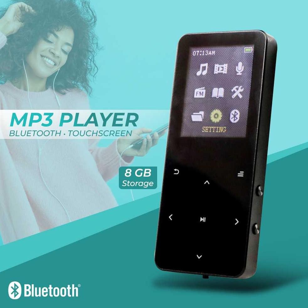 Tengsen MP3 Player Digital Audio Player Bluetooth Touchscreen - X3
