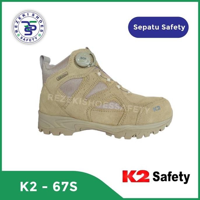 TERLARIS - Sepatu Safety K2 BOA system Safety Shoes K2