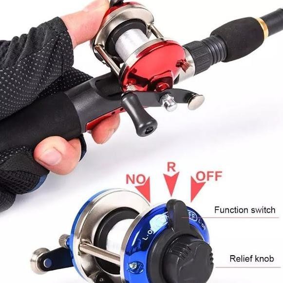 Rell reel rel pancing Mini Casting dan benang mancing bc kesting Ikan