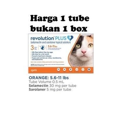 Revolution Plus Orange For Cat 2.6-5kg