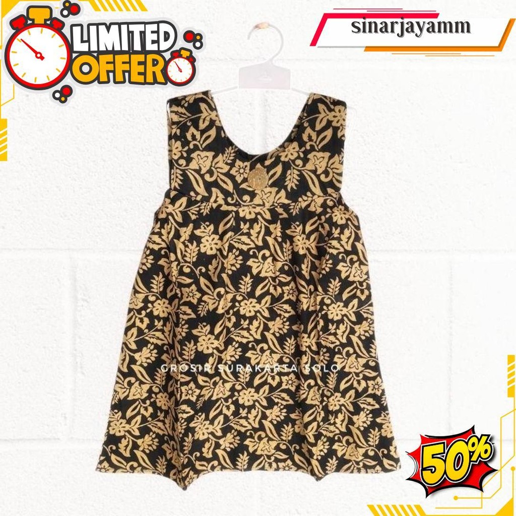 Dress Batik Anak Model Erika Cod
