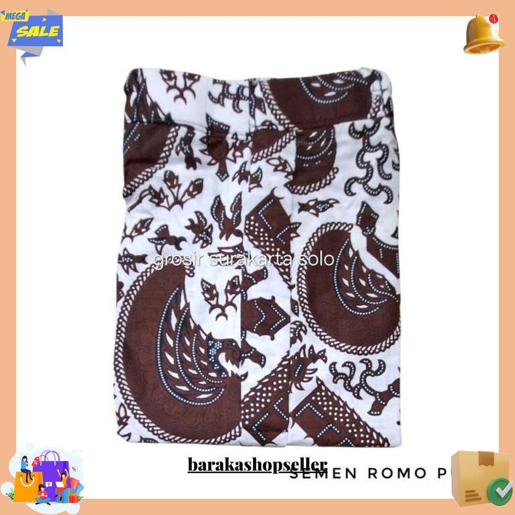Rok Wiru Anak Tk/Sd / Rok Instan Wiru Jarik Anak / Rok Batik Wiru Instan Cod