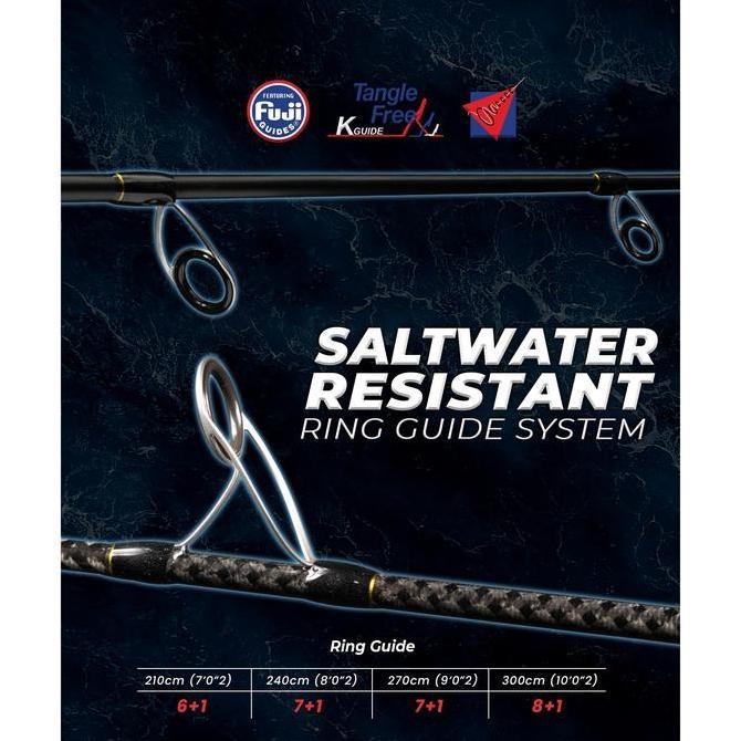 JORAN DAIDO OCEANIC PRO SERIES CARBON HOLLOW 210CM 240CM 270CM 300CM Original