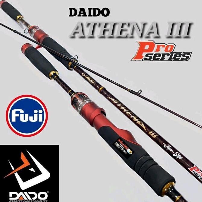 Joran Daido Athena 3 Pro Series Full Fuji Carbon Solid Tipe Japan Style / BC / Full Eva 180 Cm Origi