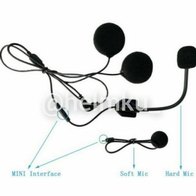 Speaker Mic Intercom Sooyi S3 S3 Plus S2 Plus Original