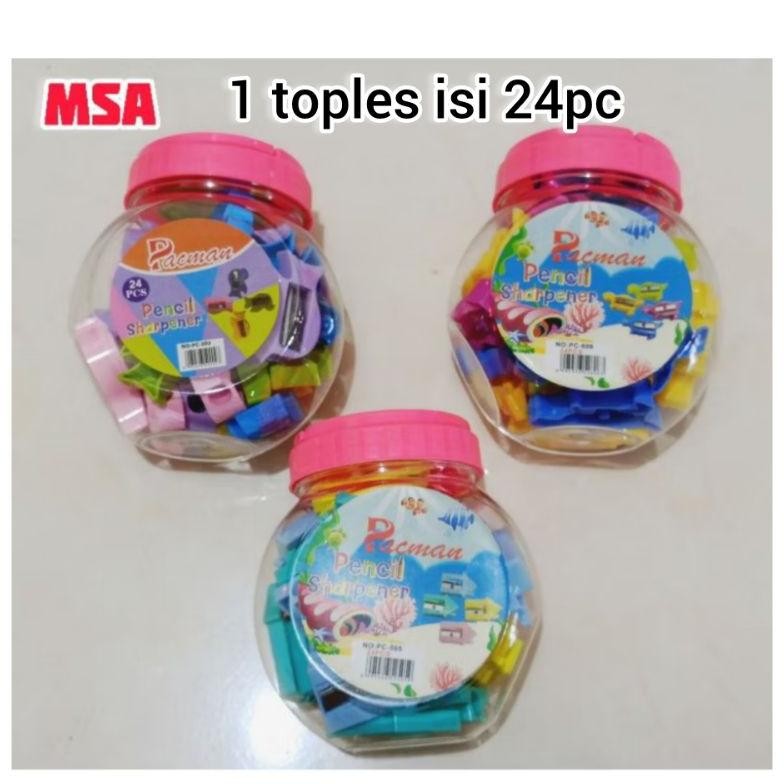 

New Arrival Rautan Pencil Toples Isi 24Pc / Peruncing Pensil Isi 24 New Arrival