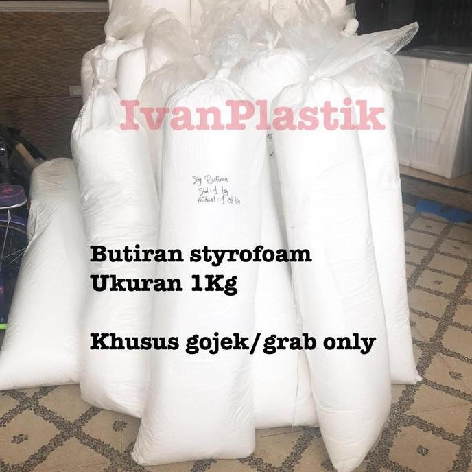 

TERLARIS - Styrofoam Butiran / Sterofoam butiran kg