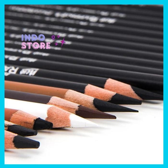 

PENSIL SKETSA MARIES 12 BATANG SET UJIAN - 2B/4B/6B/8B/12B/14B PROFESIONAL UNTUK SENI & UJIAN NASIONAL KEKERASAN LEMBUT-KERAS A400 BY INDOSTORE9