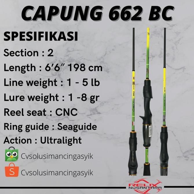 Relix Nusantara Capung BC 662 Original