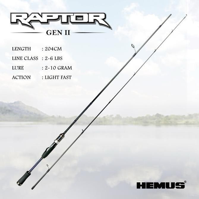 Joran Hemus Raptor 2-6 lb hollow karbon 682 Original