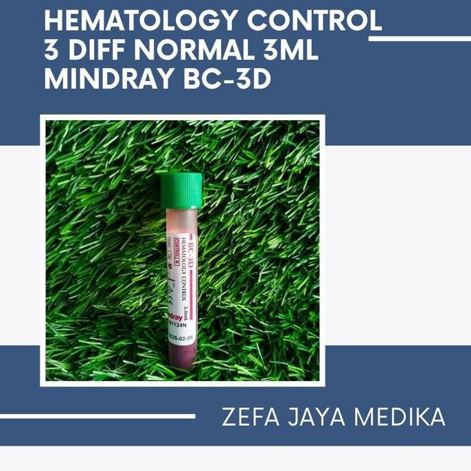HEMATOLOGY CONTROL MINDRAY 3 DIFF NORMAL BC-3D ORIGINAL DAN TERPERCAYA
