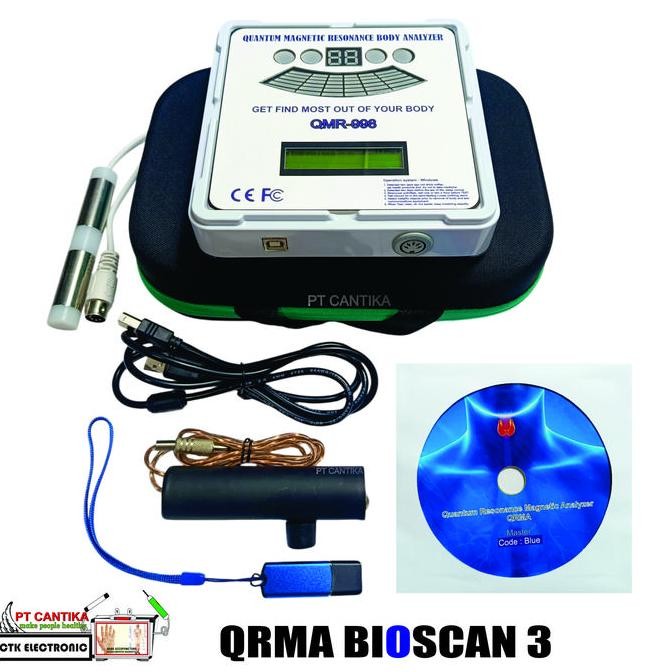 BIOSCAN SERI 3 QRMA QUANTUM ALAT CEK KESEHATAN ORIGINAL DAN TERPERCAYA