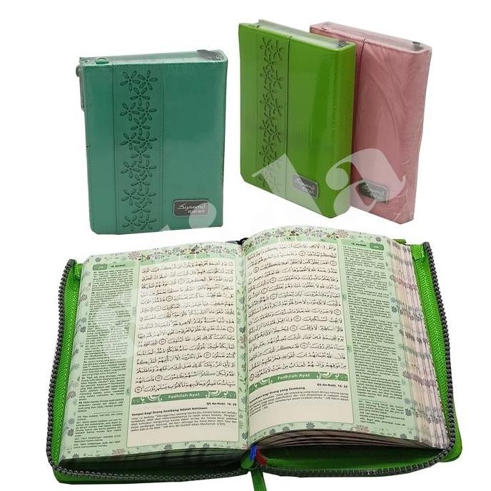

Al-Quran Tajwid Yasmina B6-Jaket, AlQuran Muslimah - Syamil Quran HJ