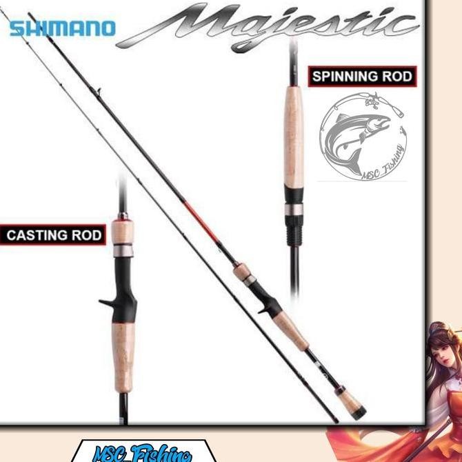 Joran BC Baitcasting Shimano Majestic B610MH2,B610M2,B68L,B66ML2,B64L Original