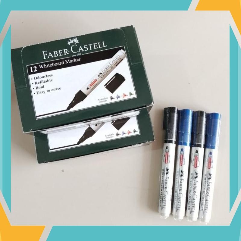 

Bisa COD Spidol Faber Castell Whiteboard ( Pcs ) [ Original ] DSI-49