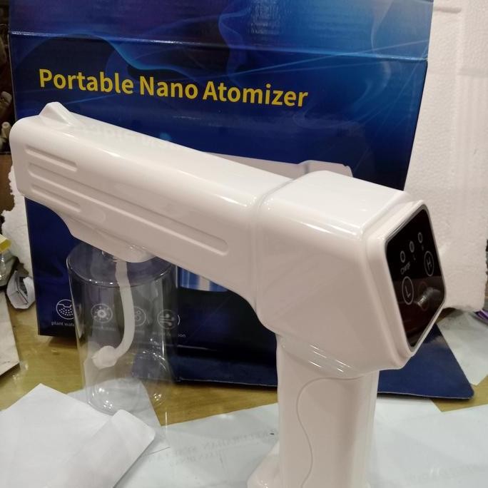TERBARU - Nano spray gun wireless disinfectant portable steam gun desinfektan