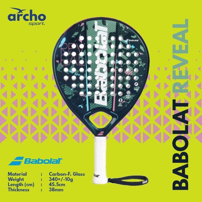 FS BABOLAT REVEAL Padel Racket / Raket Padel - ORIGINAL 100% - MURAH