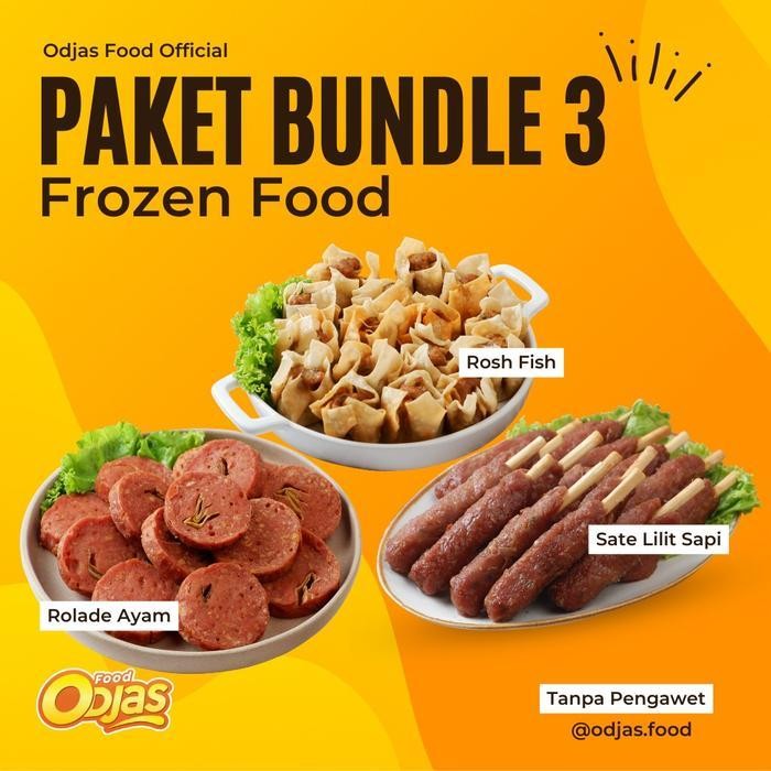 

LS paket bundle odjas food frozen food makanan beku isi 3 bungkus