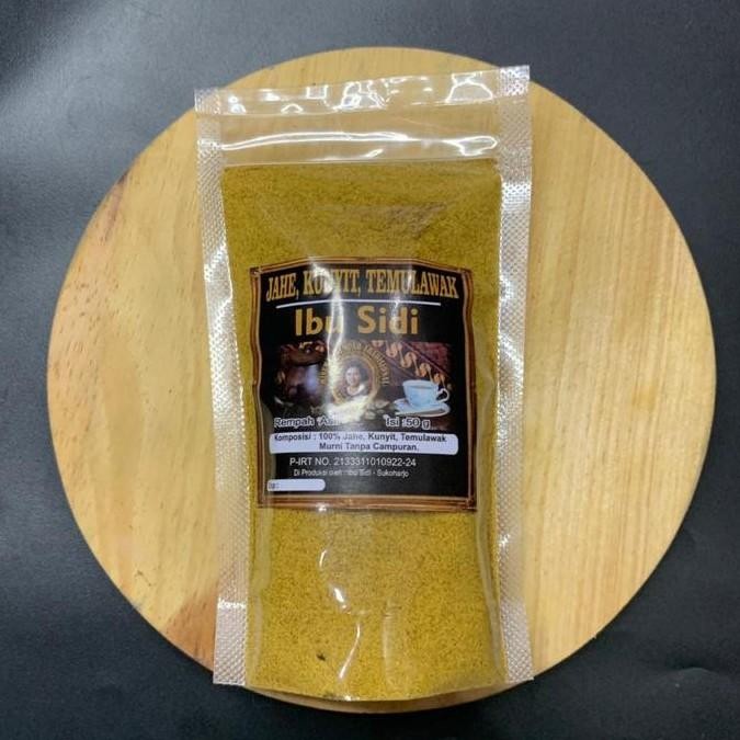 

LS Jakute (Jahe, Kunyit, Temulawak) Bubuk Murni Herbal Ibu Sidi