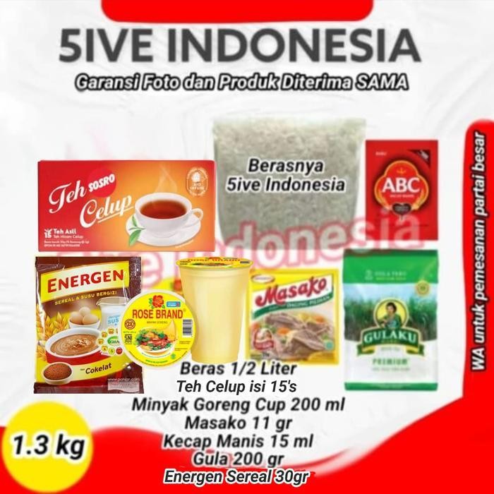 

LS (GROSIR INSTAN) MINI 1 SEMBAKO MURAH BERBAGI / PARCEL SEMBAKO HEMAT KOMPLIT