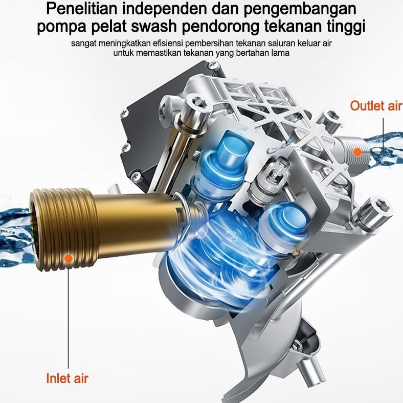 2800W Mesin Cuci Mobil Tekanan Tinggi/Jet Cleaner Tekanan Tinggi /Alat Cuci Mobil /Jet Cleane