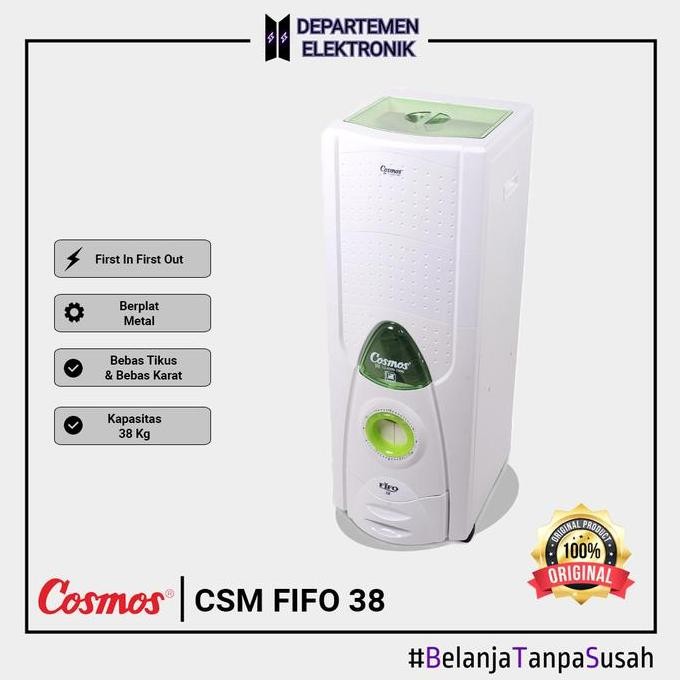 

TERBARU - SPB Cosmos Sarana Penyimpan Beras 8 Kg 8-FIFO