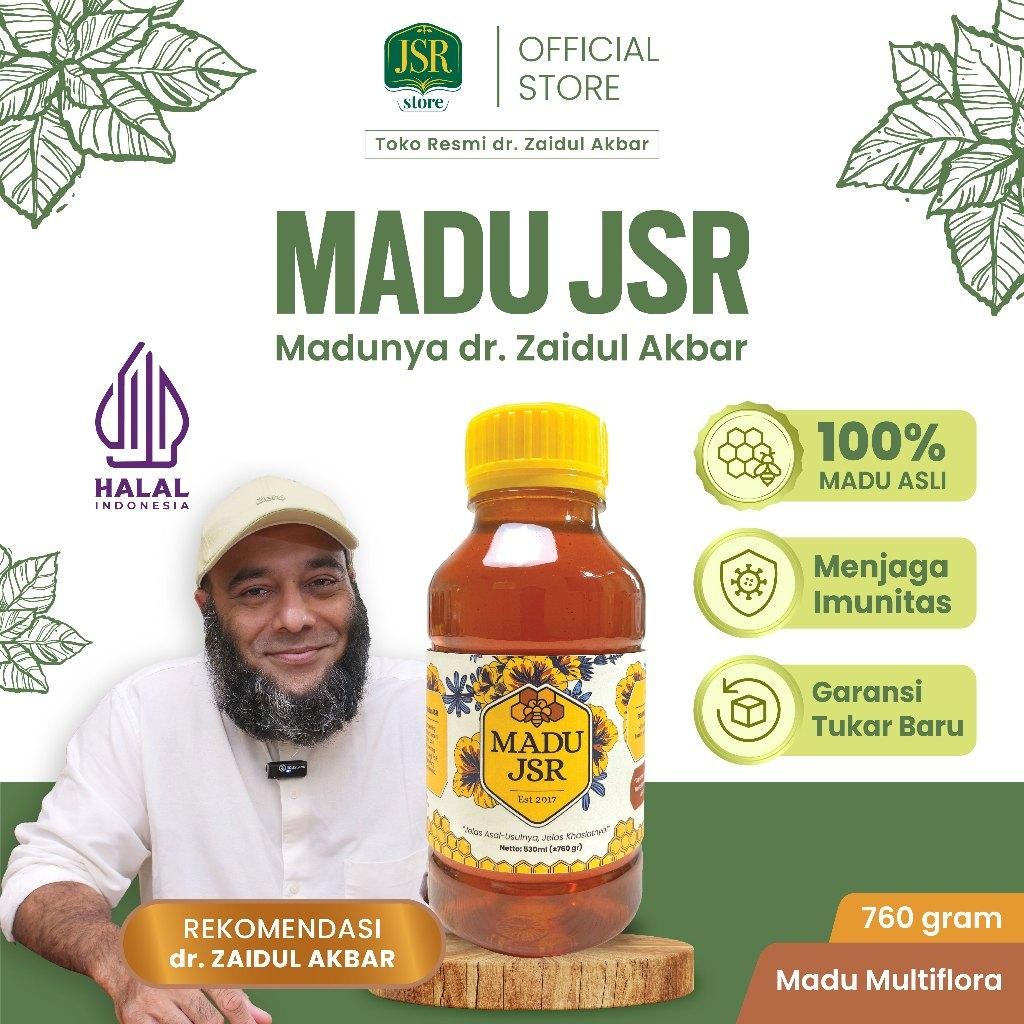 

LS MADU JSR Dr Zaidul Akbar Asli dan Murni 100% - 360gram - 760gram