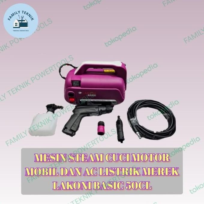 TERMURAH - LAKONI BASIC 0CL MESIN CUCI MOBIL JET CLEANER AC / ALAT CUCI MOTOR