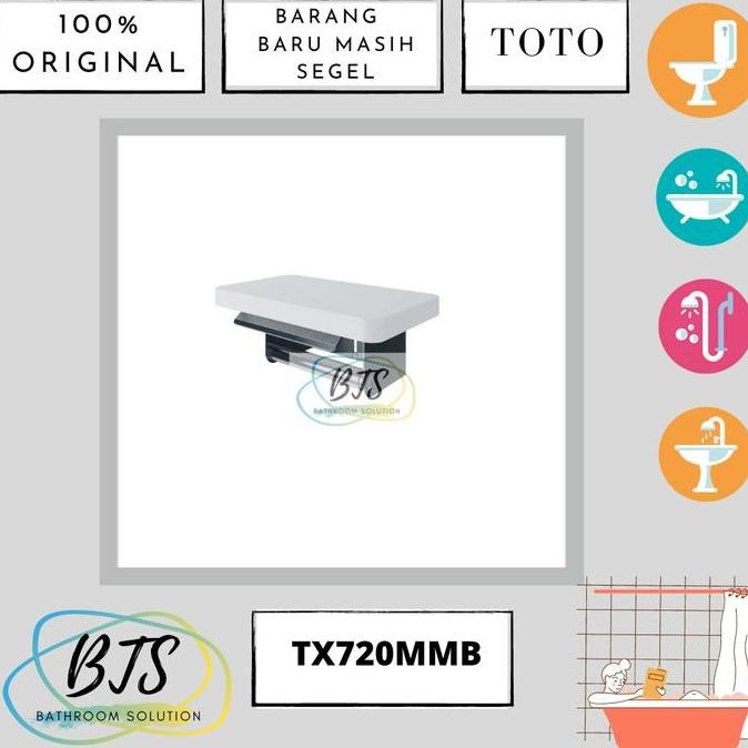 BEBAS ONGKIR - gantungan tissue toilet TOTO TX720MMB / TX 720 MMB / TX 720MMB / TX720