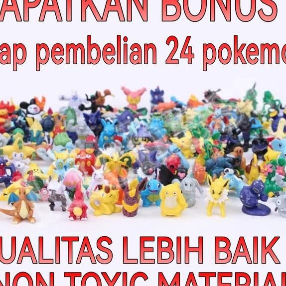 

Pokemon Action Fure Isi 24 Bisa Topping Kue Fur 24Pcs Pcs Fures