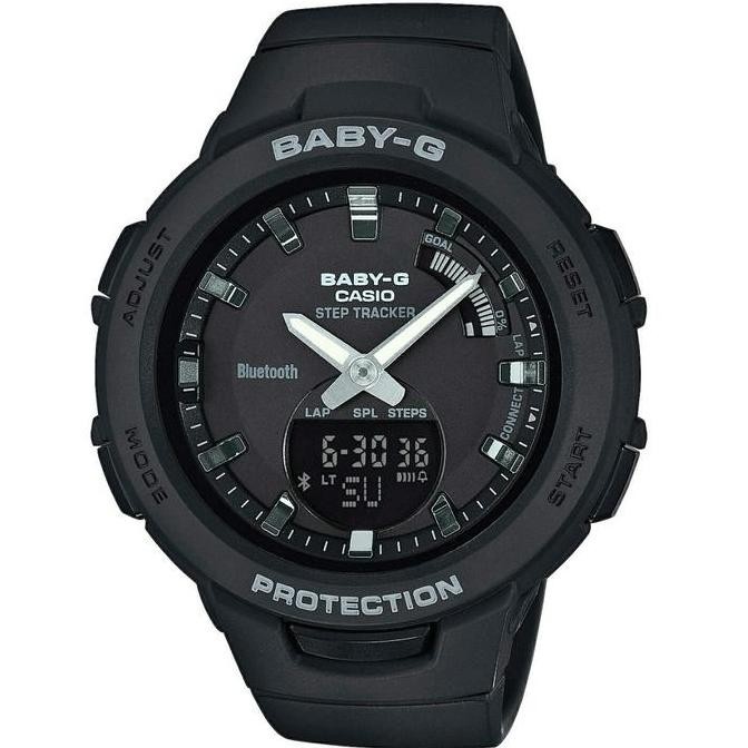 TERBARU Casio Baby-G BSA-B100-1ADR / Casio BSA B100-1A Original & Bergaransi BISA GRAB