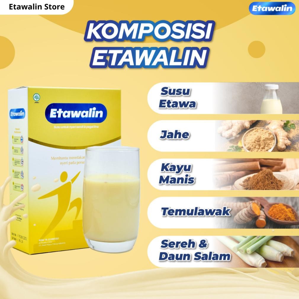 

Etawalin Susu Etawa Herbal Nyeri Sendi 1 Box Halal Bpom