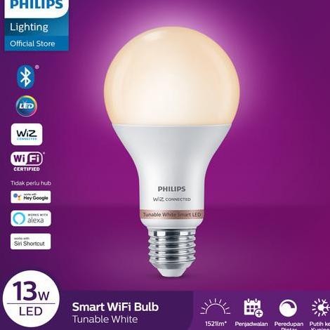 Lampu Philips Smart Wifi Bluetooth Led 13W 13 Watt Tunable White Smart