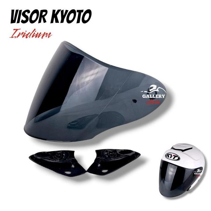 TERBARU - VISOR IRIDIUM KYT KYOTO | KACA HELM KYT KYOTO