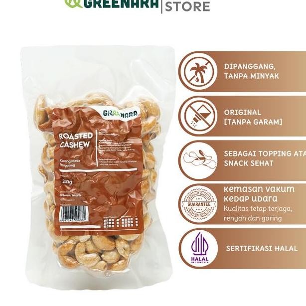 

Kacang Mede Panggang 250Gr Roasted Cashew