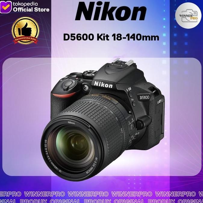 Kamera Nikon D5600 Kit 18-140Mm / Nikon D5600