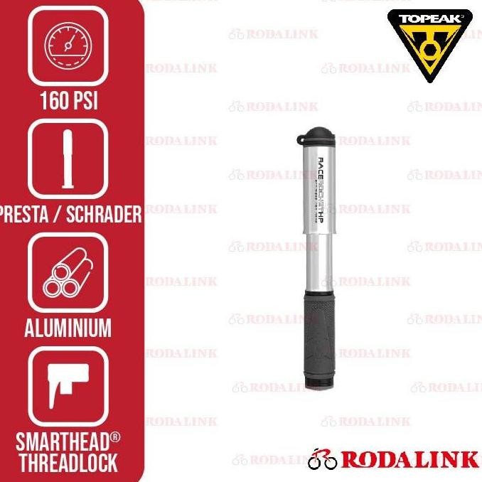 Promo Topeak Pompa Sepeda Mini RaceRocket HP COD