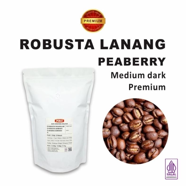 

Ready!! Kopi Robusta Lanang Premium 250gr Biji Kopi Bubuk