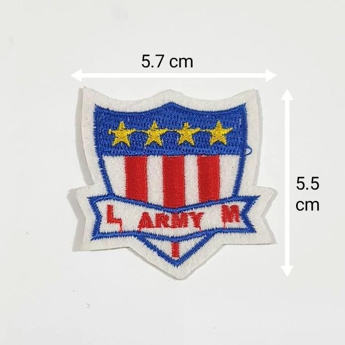 

favorit] Iron Patch / Emblem Setrika Bordir Army