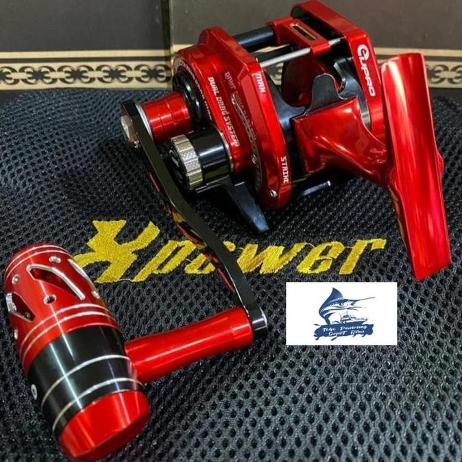 Reel EUPRO XPOWER UNDERHEAD 2001 handle kiri