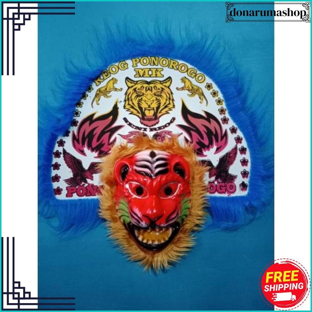 Reog Spon Full Set, Reog Spon, Celana, Kaos, Embong, Barongan, Jaranan Original Produk