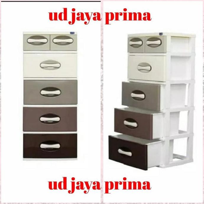 lemari plastik laci plastik susun ROVEGA CKH-40
