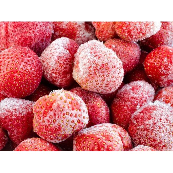 

HSS Termurah Frozen Strawberry/buah beku strawberry 1KG