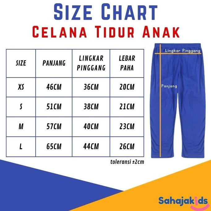 Celana Tidur Anak Laki-Laki Anak Perempuan Celana Tidur Model Panjang