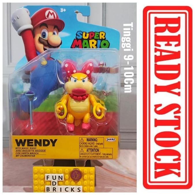 Jakks Super Mario Wendy With Magic Wand