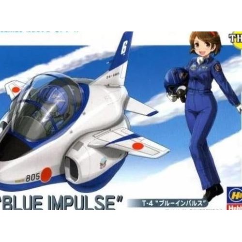Hasegawa 60123 Eggplane series TH13 T-4 Blue Impulse