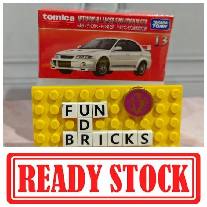Tomica Premium 13 Mitsubishi Lancer Evolution VI GSR